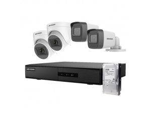 Kit Analogo 1080P 4CH Hikvision